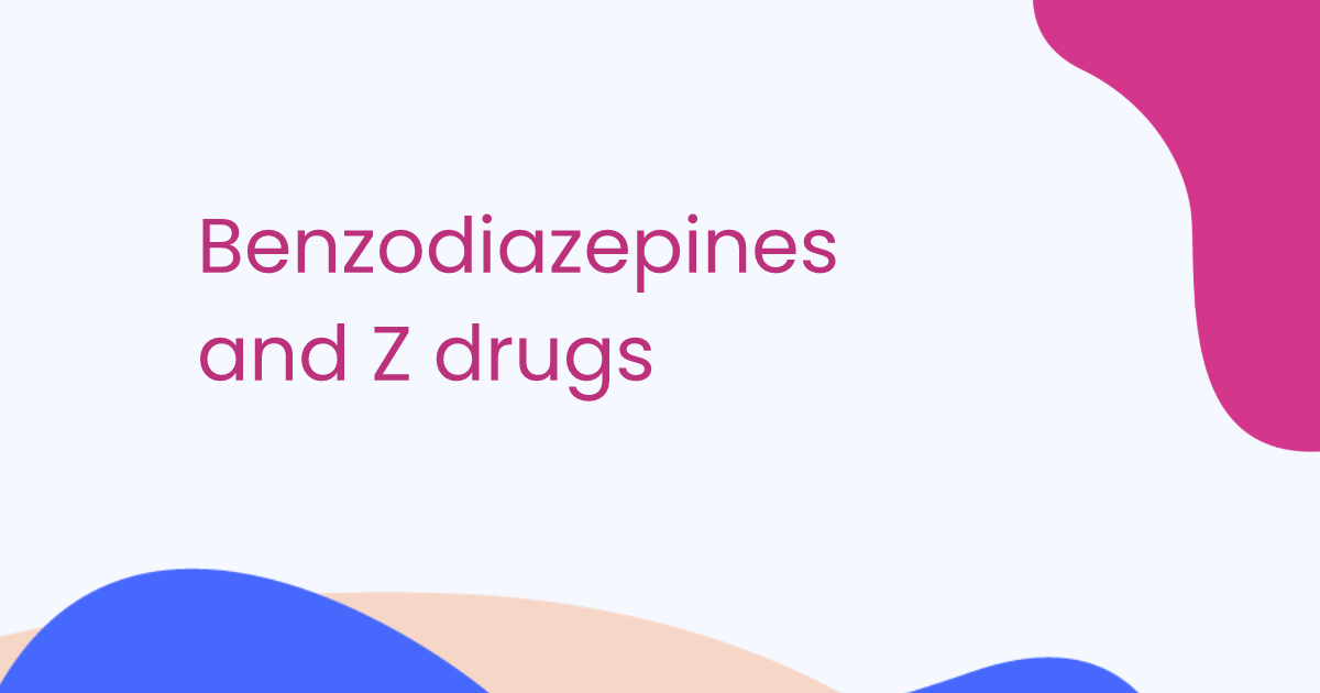 Benzodiacepinas y drogas Z