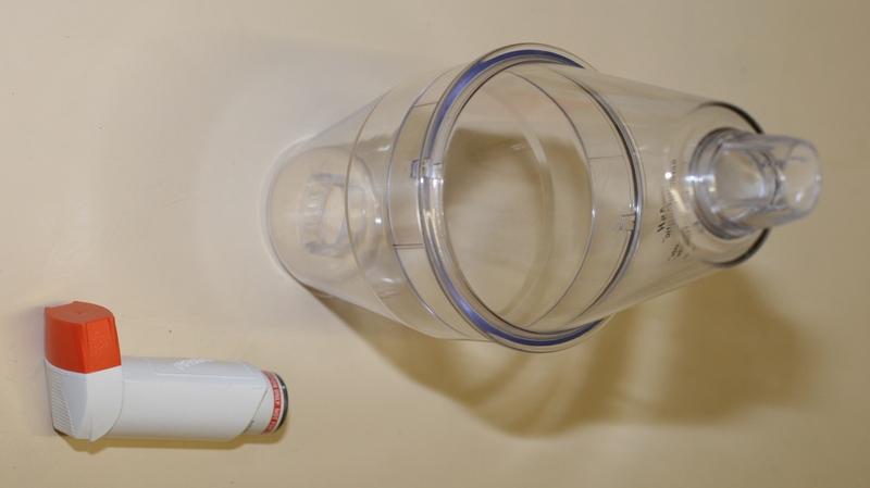 Espaciador para el asma