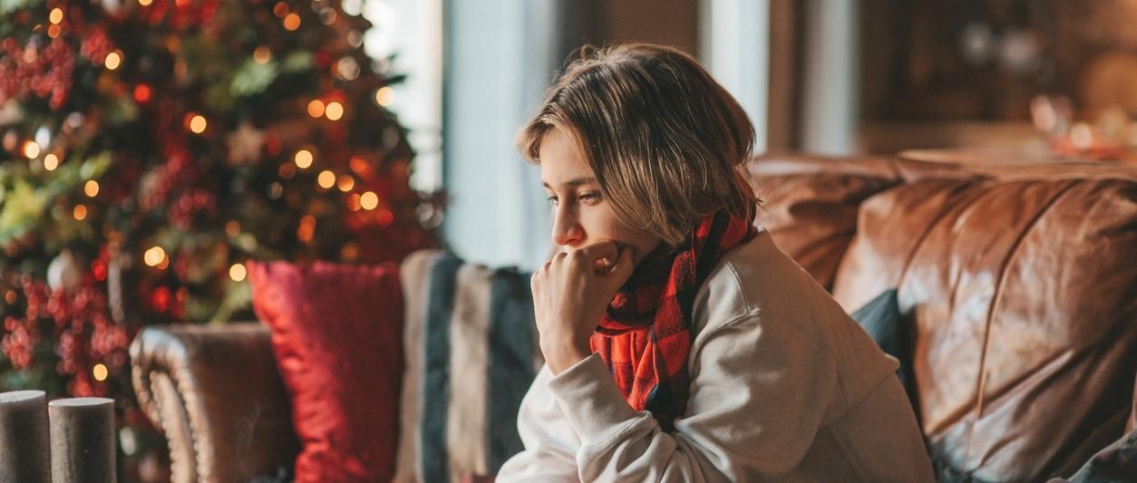 deprimido en año nuevo