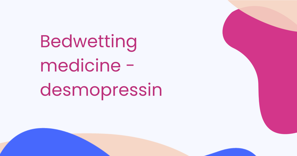 Enuresis nocturna - desmopresina
