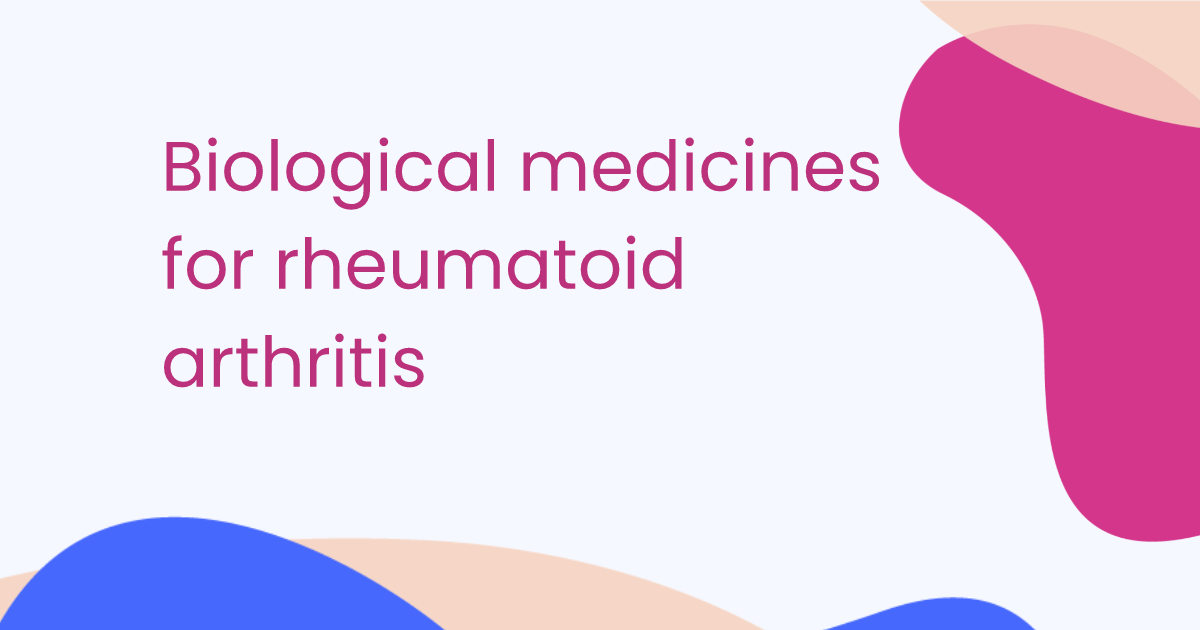 Medicamentos biológicos para la artritis reumatoide
