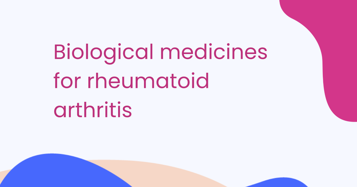 Medicamentos biológicos para la artritis reumatoide