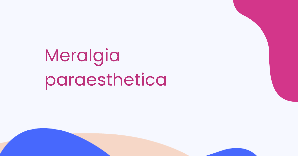 Meralgia parestésica